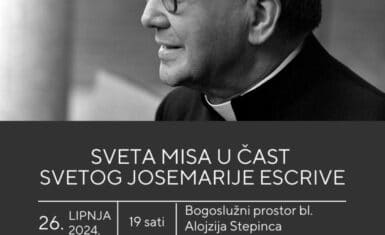 Misa na čast sv. Josemarije Ecrive