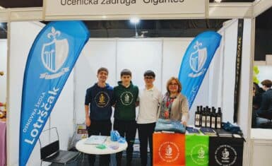 Predstavljanje naše učeničke zadruge